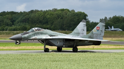 Photo ID 121413 by Thomas Ziegler - Aviation-Media. Slovakia Air Force Mikoyan Gurevich MiG 29AS, 6728