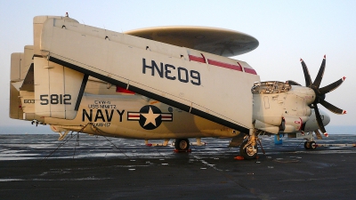Photo ID 121508 by Peter Boschert. USA Navy Grumman E 2C II Hawkeye, 165812