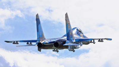 Photo ID 121598 by Antoha. Ukraine Air Force Sukhoi Su 27UB,  