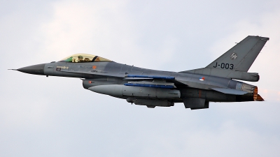 Photo ID 122115 by Jens Hameister. Netherlands Air Force General Dynamics F 16AM Fighting Falcon, J 003