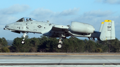 Photo ID 122263 by Ricardo Manuel Abrantes. USA Air Force Fairchild A 10C Thunderbolt II, 82 0654