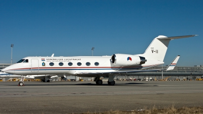 Photo ID 122323 by Thomas Ziegler - Aviation-Media. Netherlands Air Force Gulfstream Aerospace G IV SP Gulfstream IV, V 11