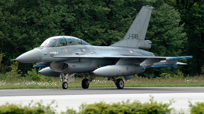 Photo ID 15916 by Jochem Kos. Netherlands Air Force General Dynamics F 16BM Fighting Falcon, J 649