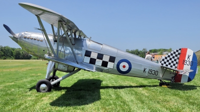 Photo ID 122686 by W.A.Kazior. Private Military Aviation Museum Hawker Fury Mk 1, K1930