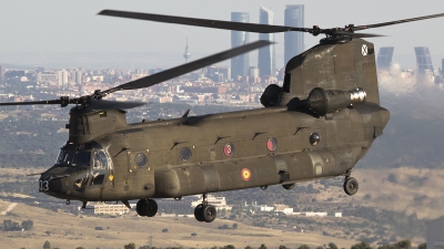 Photo ID 122748 by Ruben Galindo. Spain Army Boeing Vertol CH 47D Chinook, HT 17 03