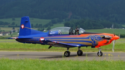 Photo ID 122939 by Lukas Kinneswenger. Austria Air Force Pilatus PC 7 Turbo Trainer, 3H FC