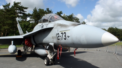 Photo ID 123063 by Mirko Krogmeier. Spain Air Force McDonnell Douglas CE 15 Hornet EF 18B, CE 15 10