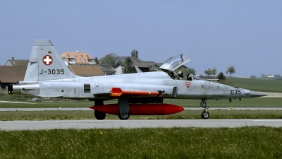 Photo ID 123136 by Joop de Groot. Switzerland Air Force Northrop F 5E Tiger II, J 3035