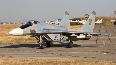 Photo ID 123349 by Chris Lofting. Ukraine Air Force Mikoyan Gurevich MiG 29 9 13, 29 BLUE