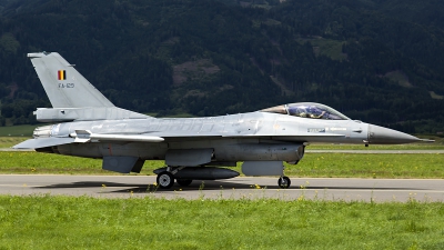 Photo ID 123583 by Thomas Ziegler - Aviation-Media. Belgium Air Force General Dynamics F 16AM Fighting Falcon, FA 129