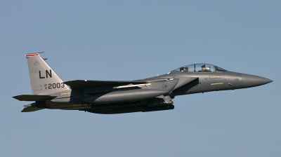 Photo ID 16077 by Melchior Timmers. USA Air Force McDonnell Douglas F 15E Strike Eagle, 01 2003