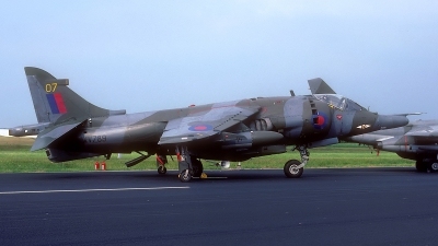 Photo ID 123846 by Rainer Mueller. UK Air Force Hawker Siddeley Harrier GR 3, XV789