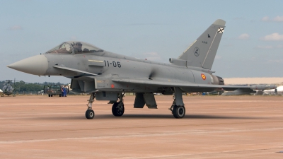 Photo ID 16195 by Tom Gibbons. Spain Air Force Eurofighter C 16 Typhoon EF 2000S, C 16 26