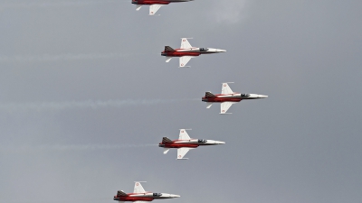 Photo ID 125063 by Niels Roman / VORTEX-images. Switzerland Air Force Northrop F 5E Tiger II, J 3091