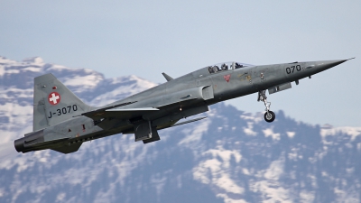 Photo ID 124769 by Andreas Weber. Switzerland Air Force Northrop F 5E Tiger II, J 3070