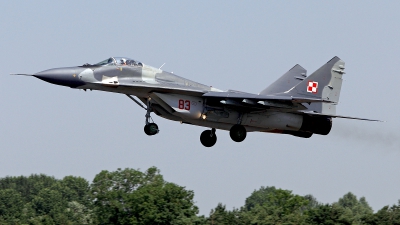 Photo ID 124707 by Carl Brent. Poland Air Force Mikoyan Gurevich MiG 29A 9 12A, 83