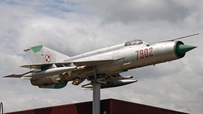 Photo ID 124802 by Chris Albutt. Poland Air Force Mikoyan Gurevich MiG 21MF, 7902