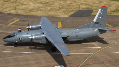 Photo ID 125000 by Chris Lofting. Hungary Air Force Antonov An 26, 603