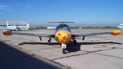 Photo ID 16281 by Martin Kubo. Argentina Air Force Morane Saulnier MS 760A Paris, E 242