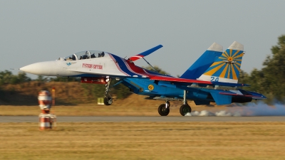 Photo ID 125647 by Lukas Kinneswenger. Russia Air Force Sukhoi Su 27UB, 24 BLUE
