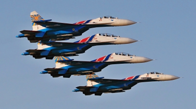 Photo ID 125504 by Radim Koblizka. Russia Air Force Sukhoi Su 27S, 12 BLUE