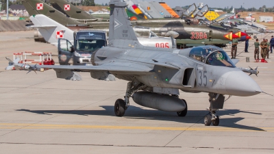 Photo ID 125355 by Gyula Rácz. Hungary Air Force Saab JAS 39C Gripen, 35