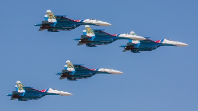 Photo ID 125499 by Gyula Rácz. Russia Air Force Sukhoi Su 27UB, 20 BLUE