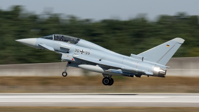 Photo ID 125656 by Jörg Pfeifer. Germany Air Force Eurofighter EF 2000 Typhoon T, 30 99