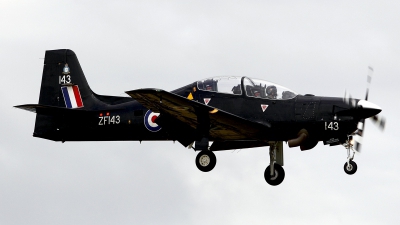 Photo ID 125697 by Carl Brent. UK Air Force Short Tucano T1, ZF143