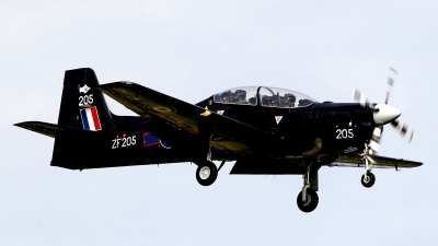 Photo ID 125661 by Carl Brent. UK Air Force Short Tucano T1, ZF205