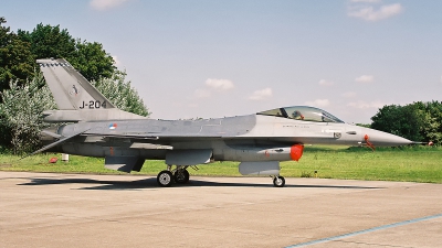 Photo ID 126030 by Jan Eenling. Netherlands Air Force General Dynamics F 16AM Fighting Falcon, J 204