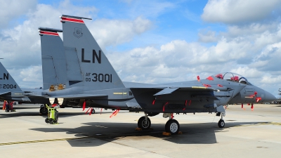 Photo ID 125629 by Peter Boschert. USA Air Force McDonnell Douglas F 15E Strike Eagle, 00 3001