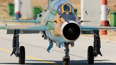 Photo ID 125632 by Alex van Noye. Romania Air Force Mikoyan Gurevich MiG 21UM Lancer B, 176