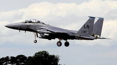 Photo ID 126189 by Carl Brent. USA Air Force McDonnell Douglas F 15E Strike Eagle, 91 0317