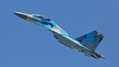 Photo ID 125802 by Lars Kitschke. Ukraine Air Force Sukhoi Su 27UB,  