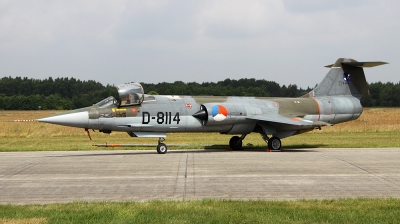 Photo ID 125848 by markus altmann. Netherlands Air Force Lockheed F 104G Starfighter, D 8114