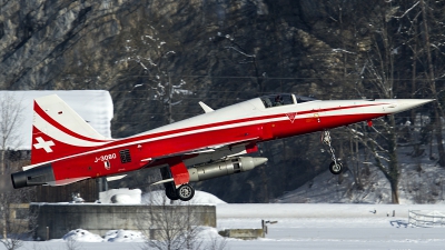 Photo ID 126127 by Thomas Ziegler - Aviation-Media. Switzerland Air Force Northrop F 5E Tiger II, J 3080