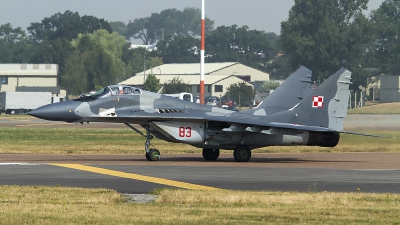 Photo ID 126627 by Thomas Ziegler - Aviation-Media. Poland Air Force Mikoyan Gurevich MiG 29A 9 12A, 83
