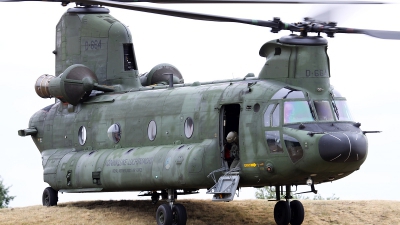 Photo ID 126323 by Mark Broekhans. Netherlands Air Force Boeing Vertol CH 47D Chinook, D 664