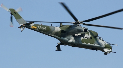 Photo ID 126502 by Arie van Groen. Czech Republic Air Force Mil Mi 35 Mi 24V, 7354