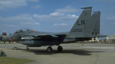 Photo ID 127452 by Peter Boschert. USA Air Force McDonnell Douglas F 15E Strike Eagle, 96 0202
