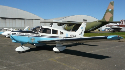 Photo ID 126642 by Martin Kubo. Argentina Air Force Piper PA 28 236 Dakota, PG 446