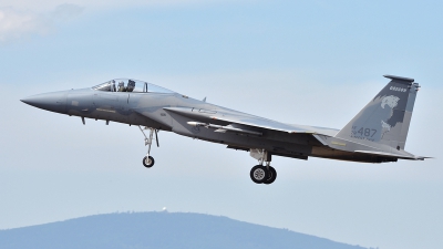 Photo ID 126571 by Lieuwe Hofstra. USA Air Force McDonnell Douglas F 15C Eagle, 78 0487