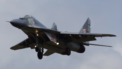 Photo ID 126884 by Lukas Kinneswenger. Poland Air Force Mikoyan Gurevich MiG 29A 9 12A, 56