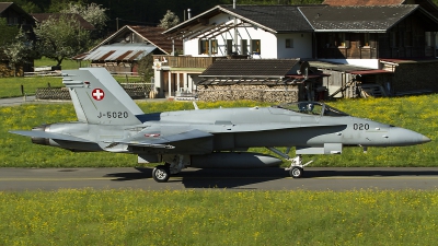 Photo ID 126996 by Thomas Ziegler - Aviation-Media. Switzerland Air Force McDonnell Douglas F A 18C Hornet, J 5020