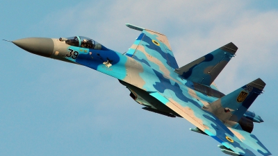 Photo ID 127004 by Lukas Kinneswenger. Ukraine Air Force Sukhoi Su 27P1M,  