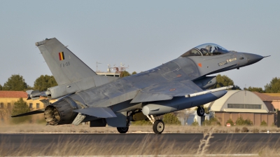 Photo ID 127196 by Armando Tuñon. Belgium Air Force General Dynamics F 16AM Fighting Falcon, FA 99