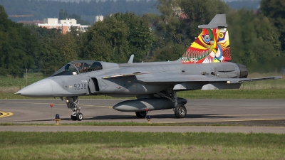 Photo ID 127284 by Jörg Pfeifer. Czech Republic Air Force Saab JAS 39C Gripen, 9238