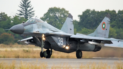 Photo ID 127329 by Anton Balakchiev. Bulgaria Air Force Mikoyan Gurevich MiG 29 9 12, 39