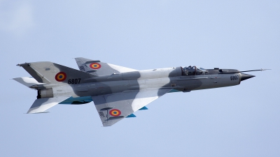 Photo ID 127438 by Wojtek Werpachowski. Romania Air Force Mikoyan Gurevich MiG 21MF 75 Lancer C, 6807